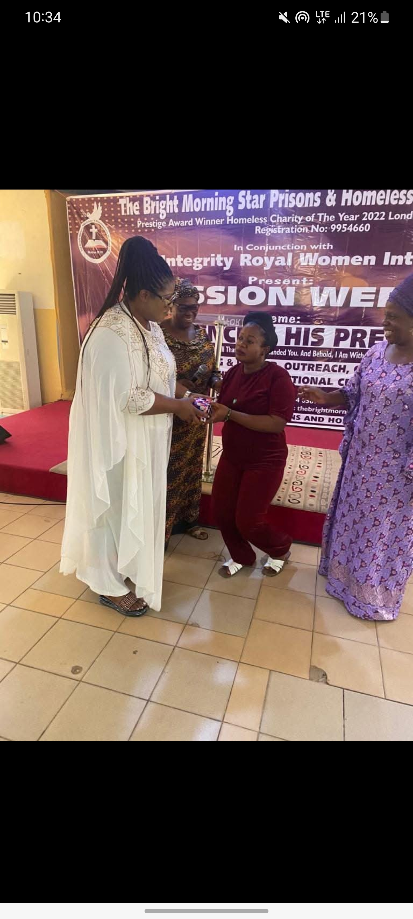 International recognition ceremony