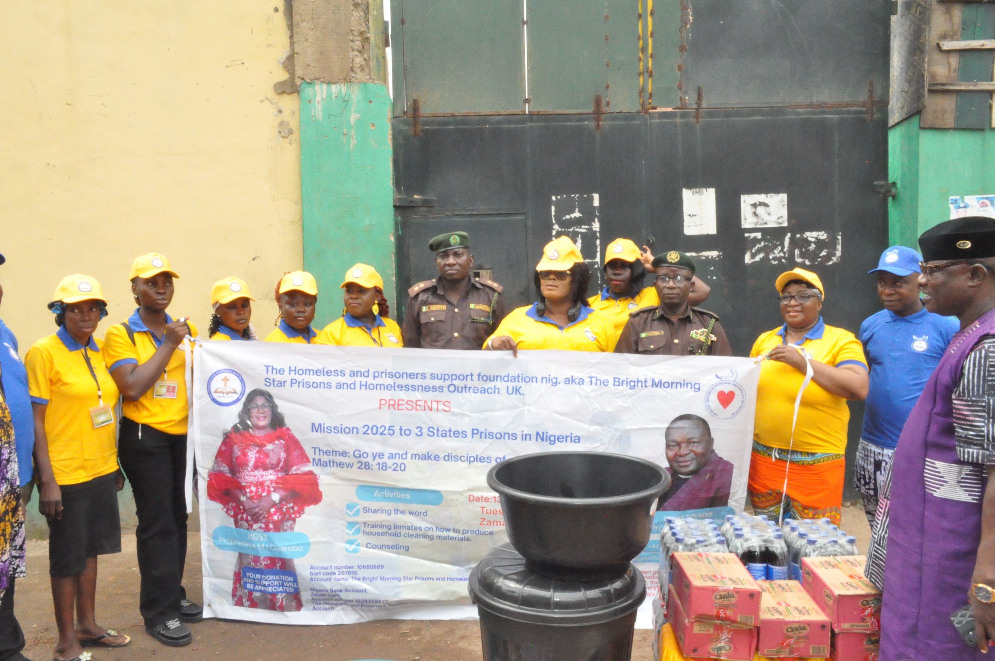 Ibara Prison Banner Display