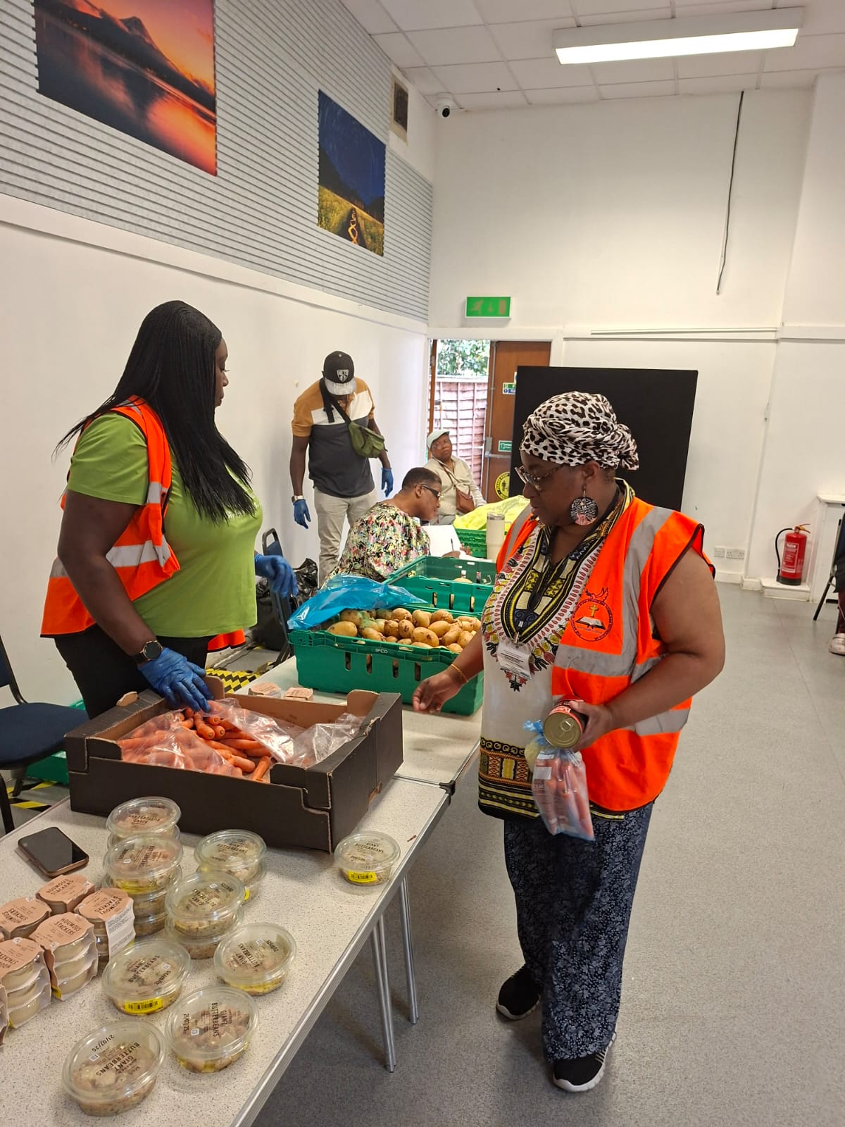 UK food distribution program