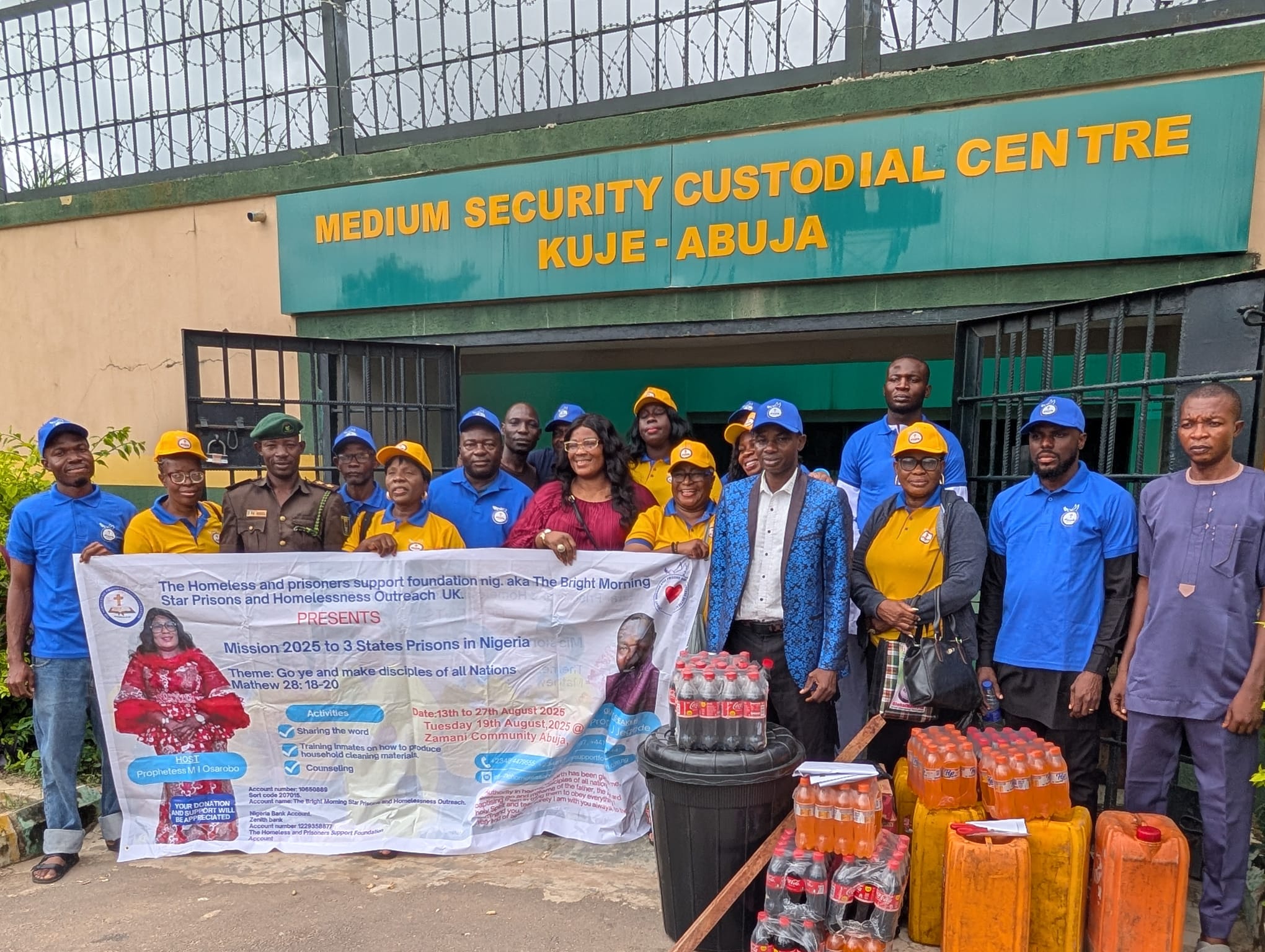 Partnership with Kuje Prison officials