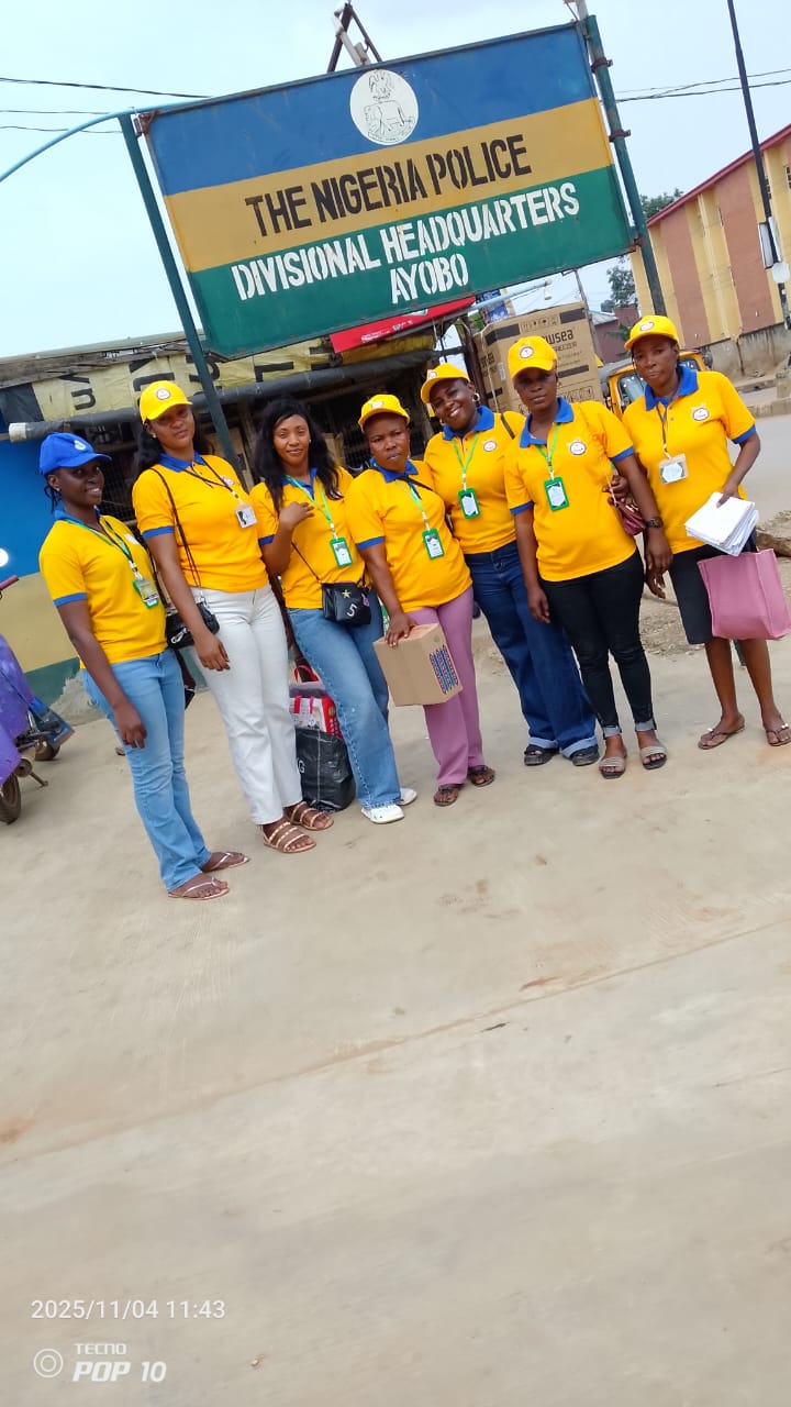 Team at Police Station Visit